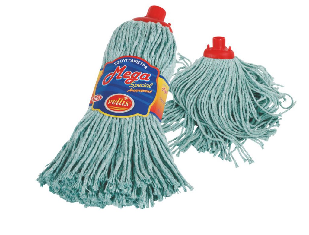 VELLIS mop yarn green 290gr